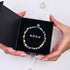 Aurora Burst | Silber | Galaxie Glasperlenarmband